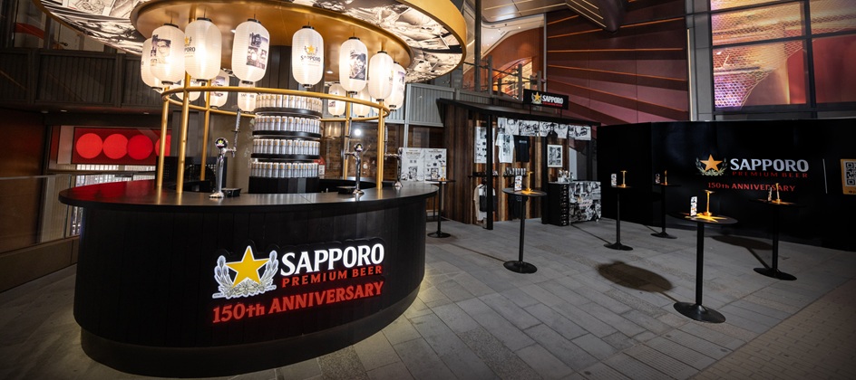 Sapporo marks 150 years with Hong Kong pop-up